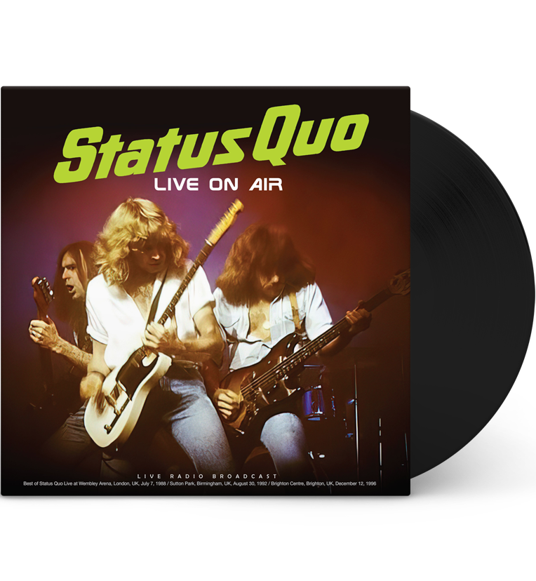 Status Quo Live On Air 12 Inch Vinyl Album 180g