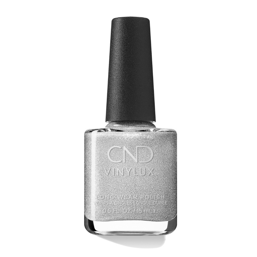Steel Kisses Metallic Silver Nail Polish 15ml