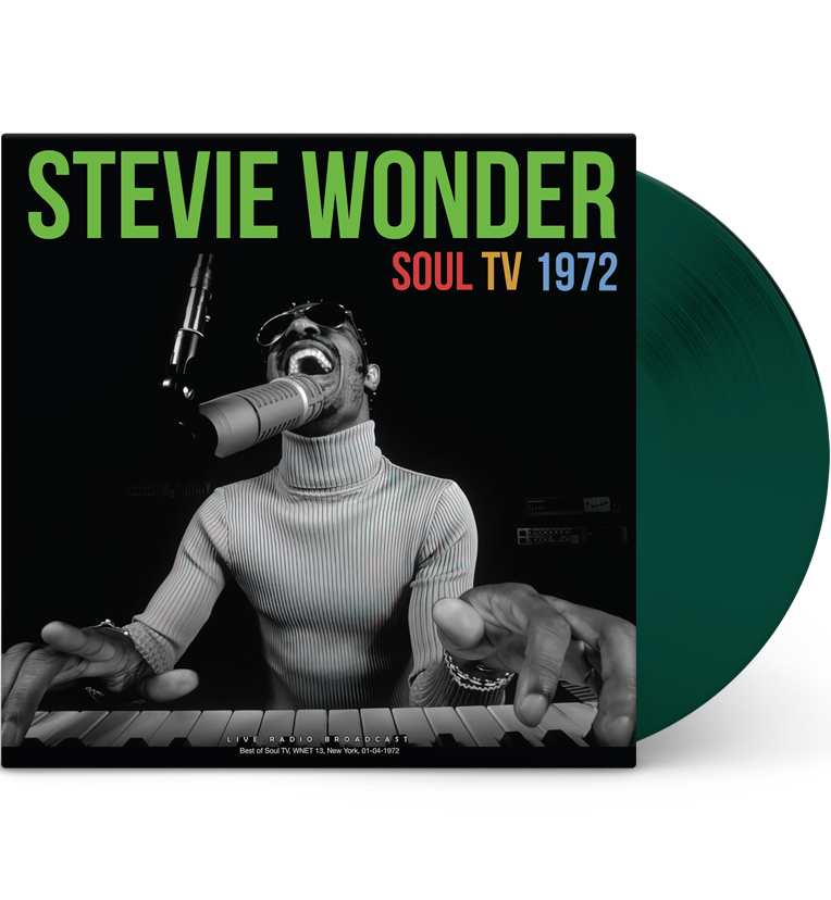 Stevie Wonder Soul TV 1972 Limited Edition 180g Transparent Green Vinyl
