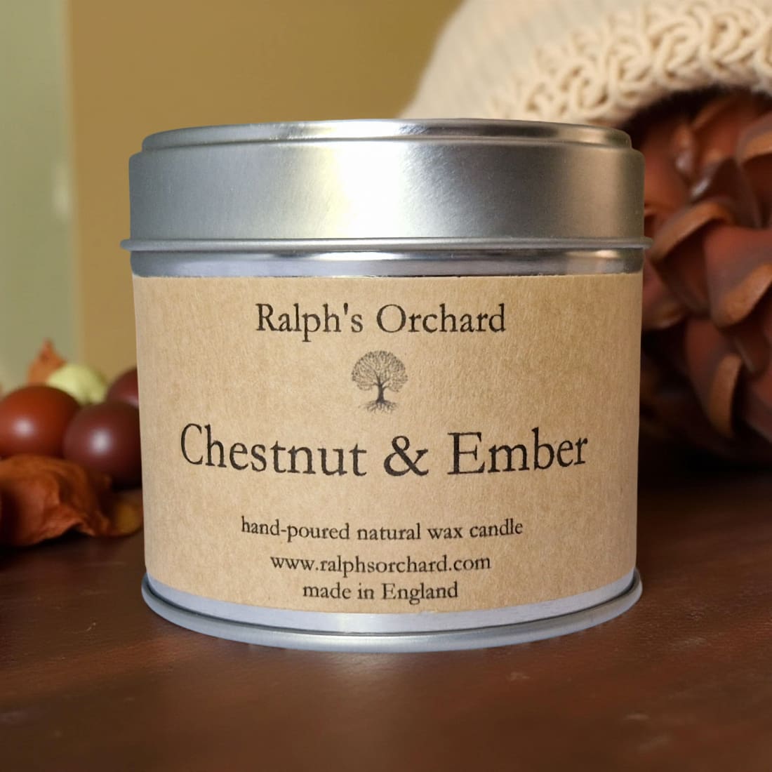 Chestnut and Ember Scented Candle