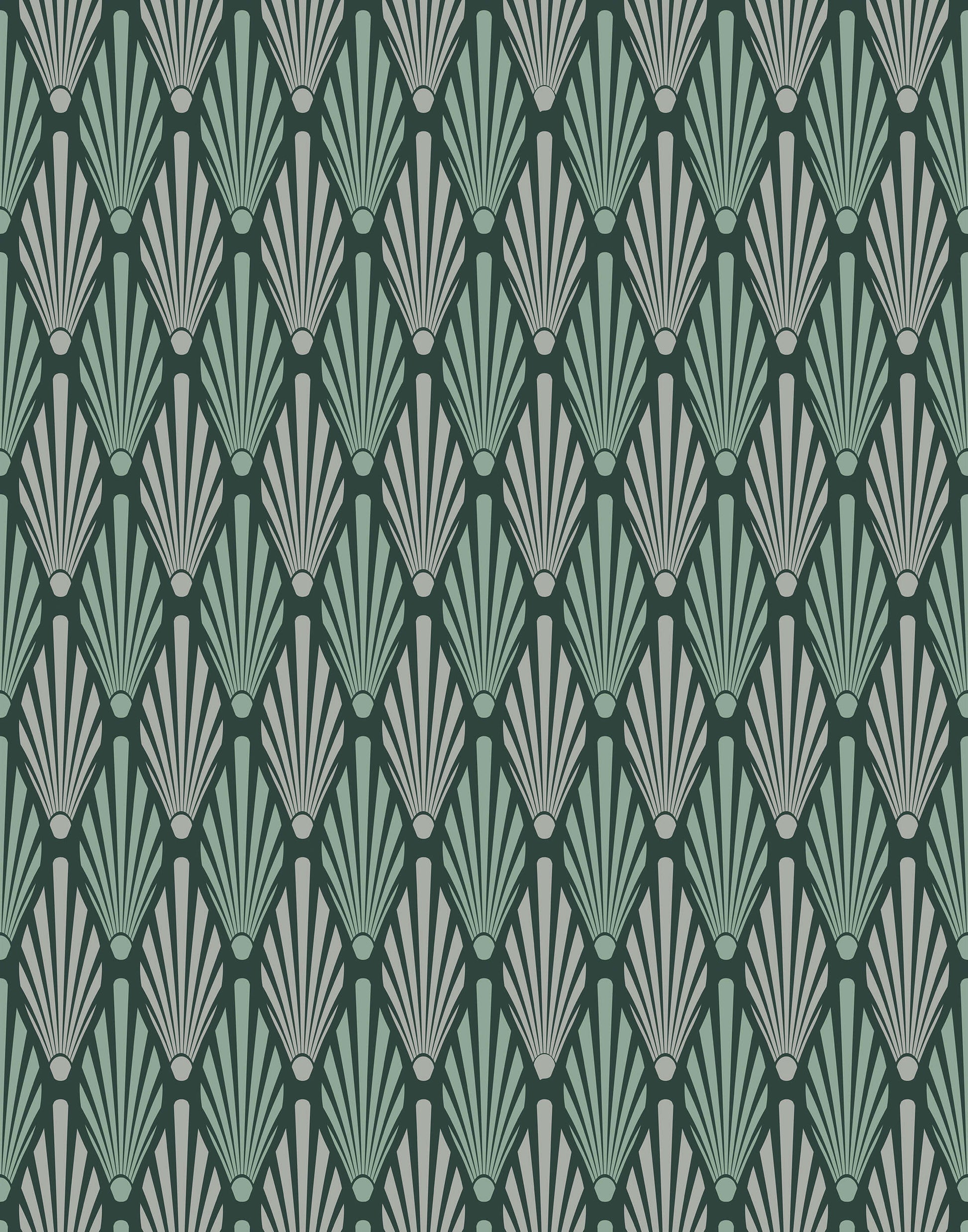 Strauss Art Deco Wallpaper