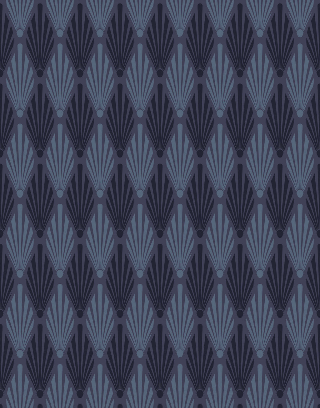 Strauss Art Deco Wallpaper