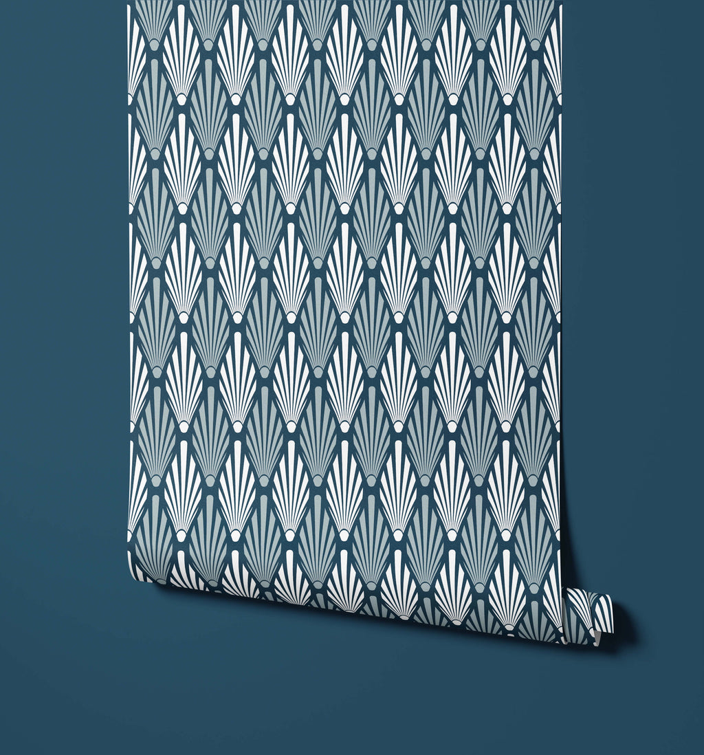 Strauss Art Deco Wallpaper