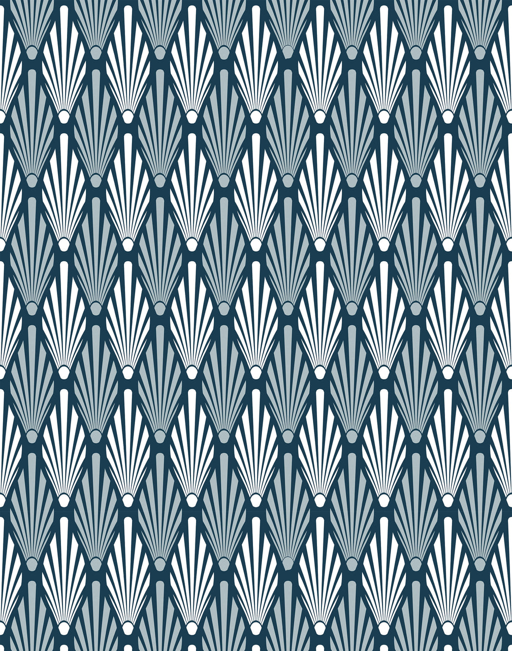 Strauss Art Deco Wallpaper