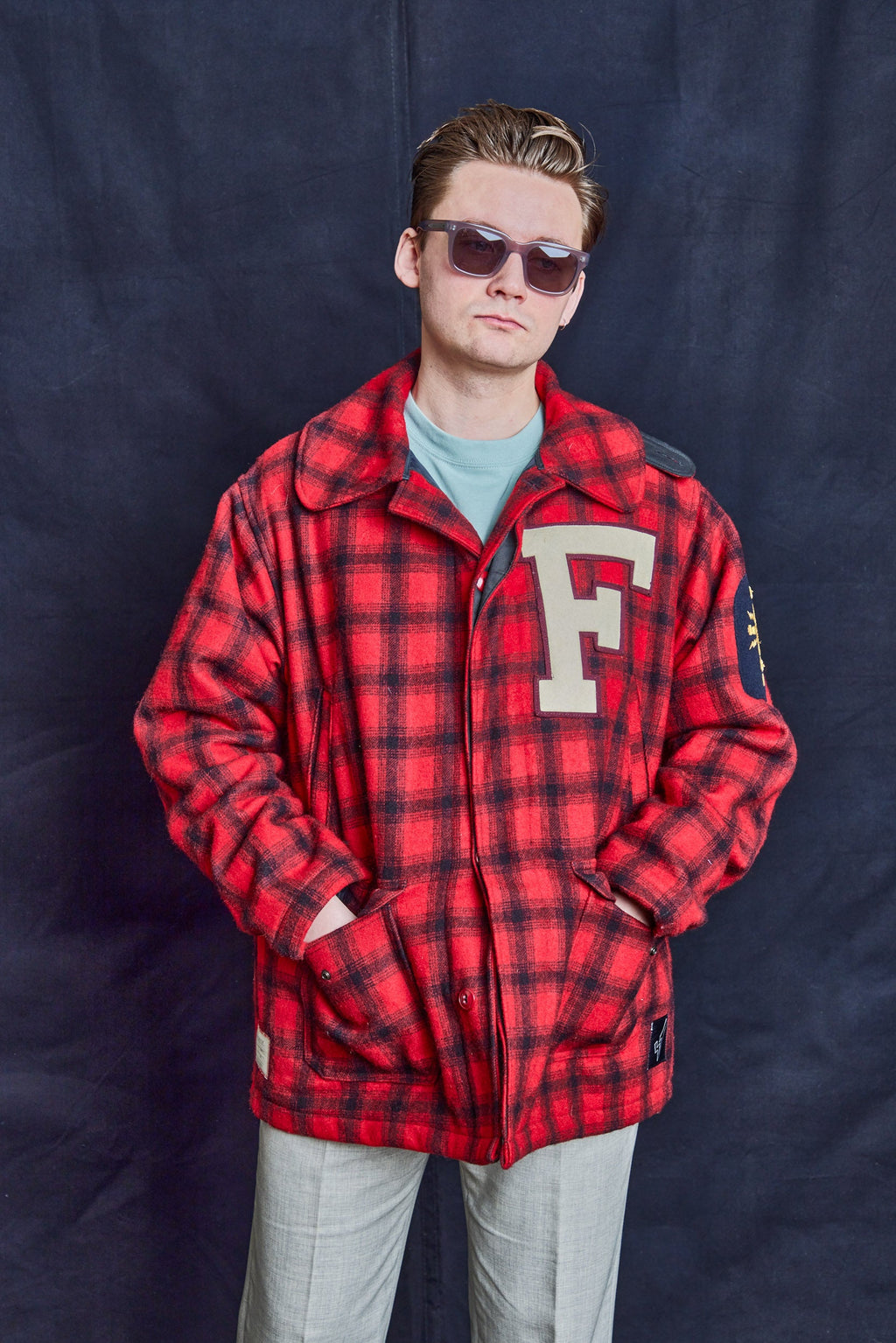 Varsity Workcoat in Vintage Plaid