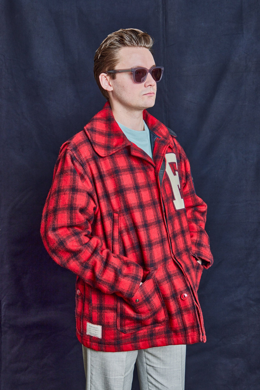 Varsity Workcoat in Vintage Plaid