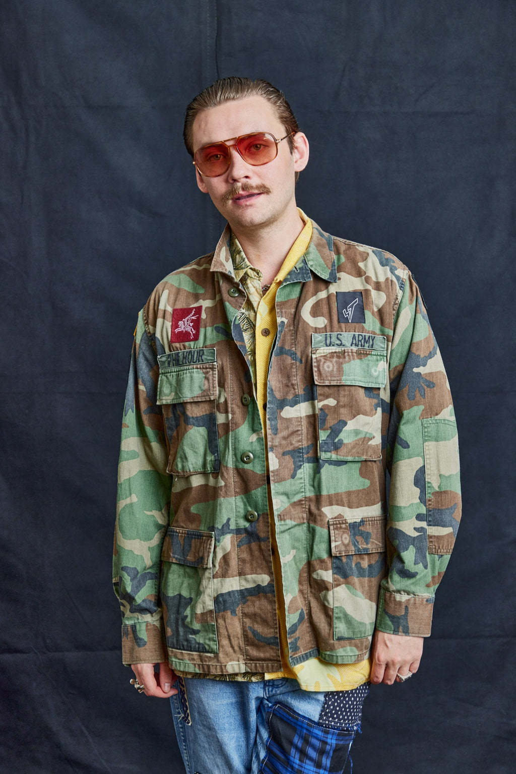 Vintage Woodland Camo Field Shirt