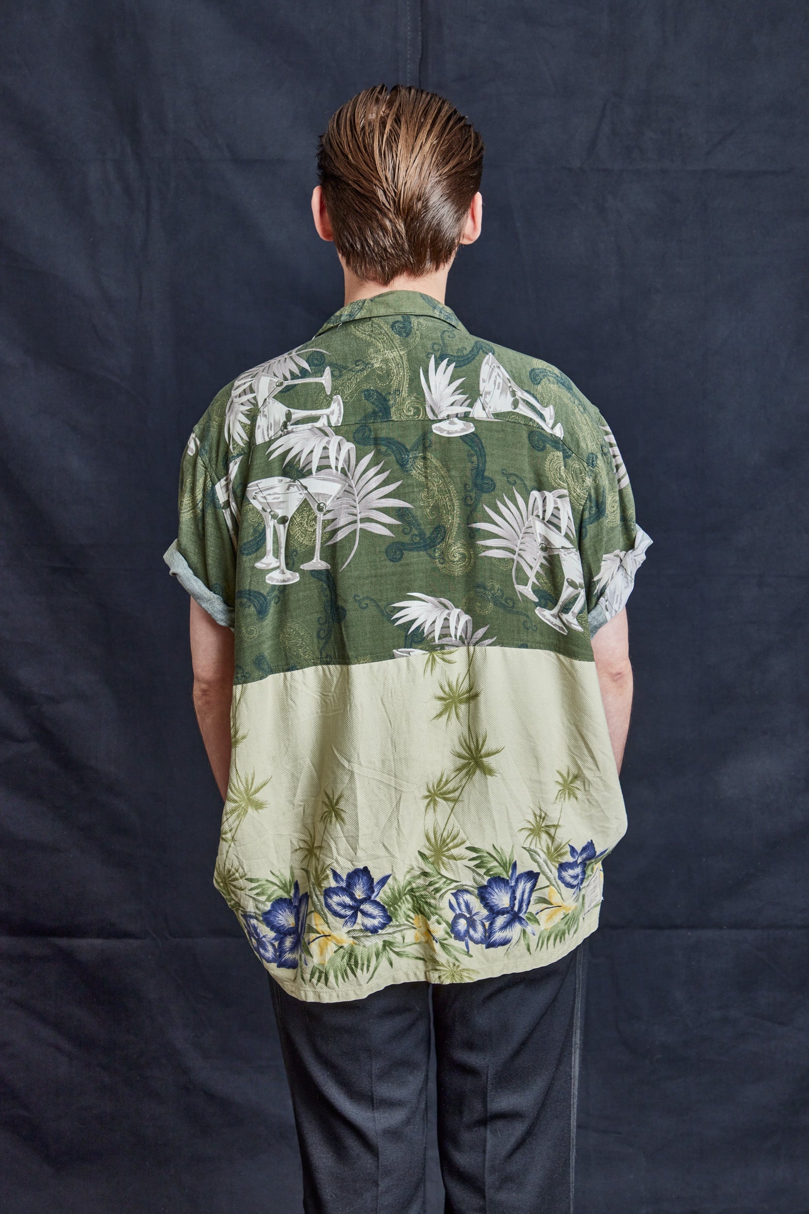 50/50 Hawaiian Shirt Martini