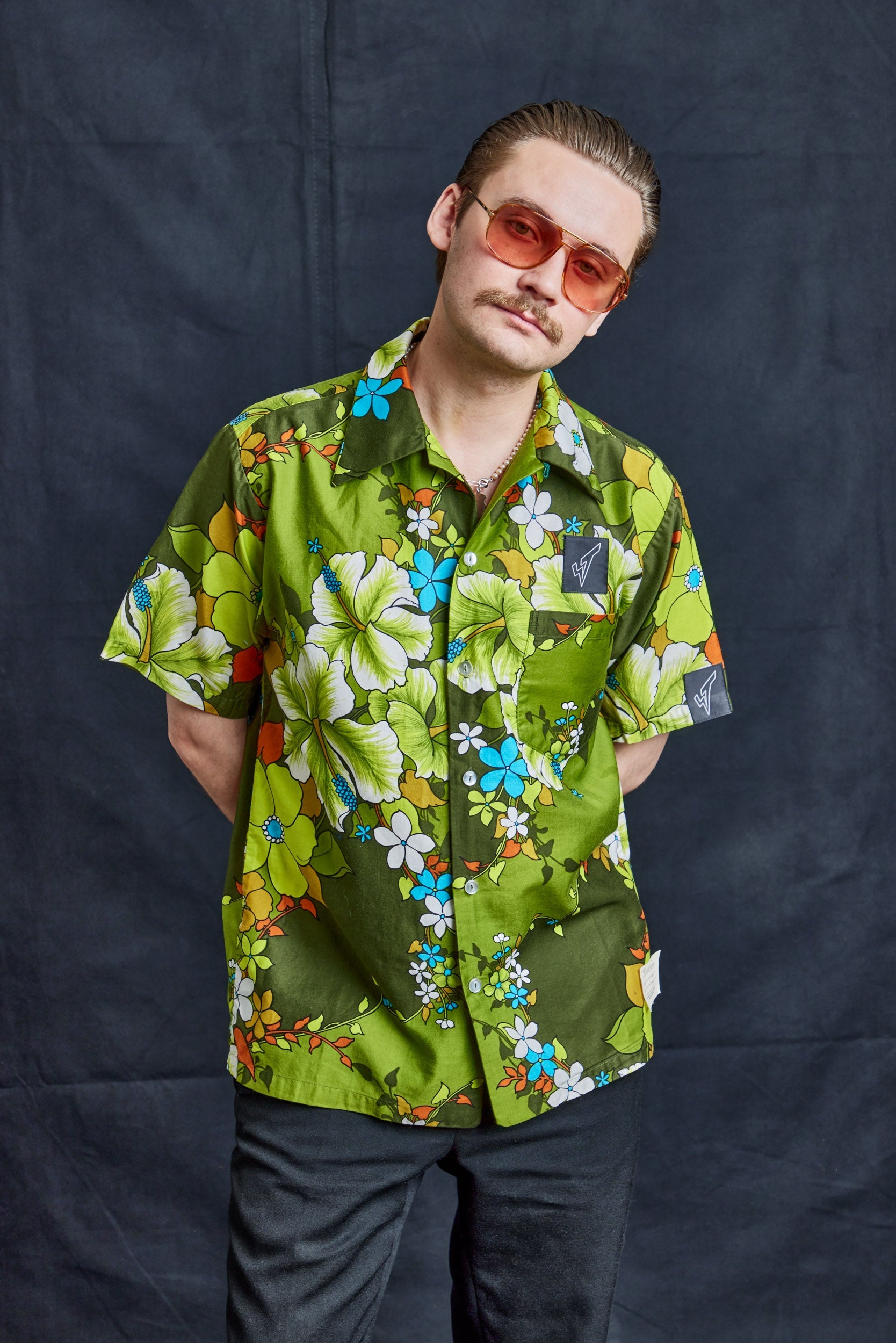 Original Vintage Hibiscus Hawaiian Shirt