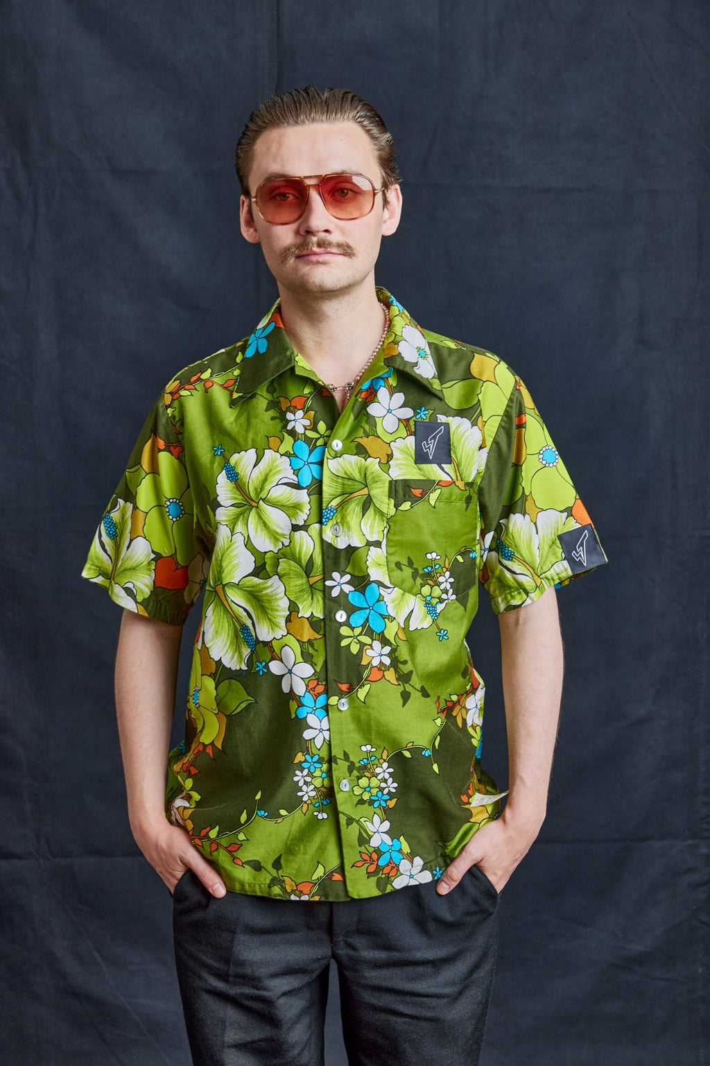 Original Vintage Hibiscus Hawaiian Shirt