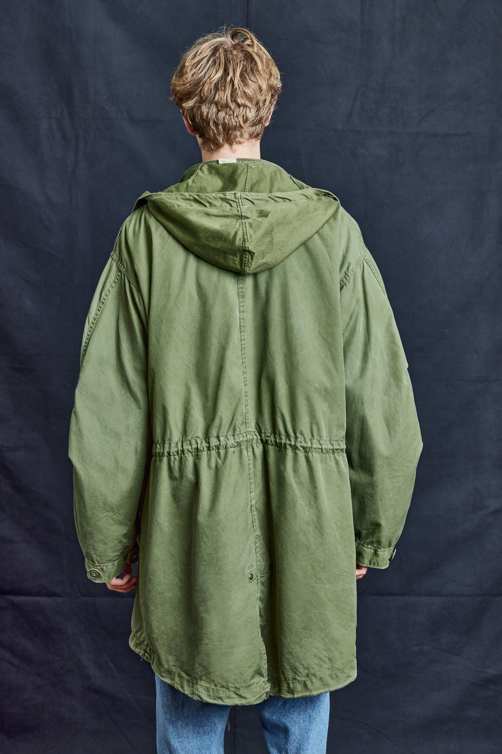 Orange R Vintage Fishtail Parka