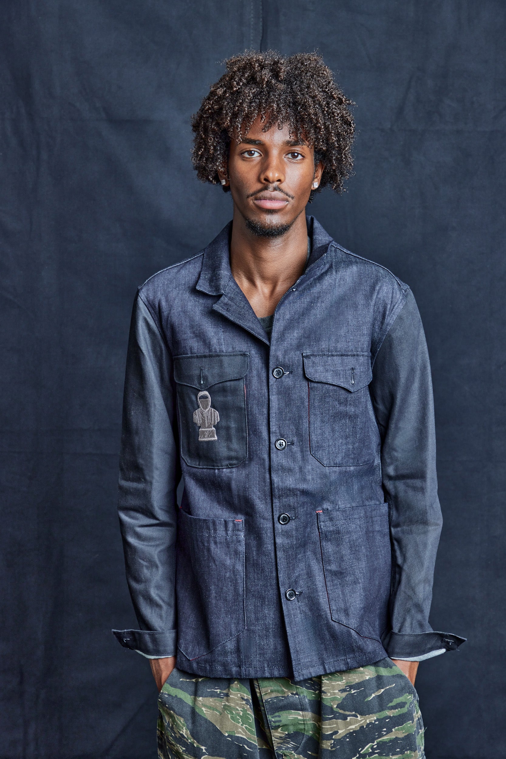Immortal Bust Denim Chore Jacket