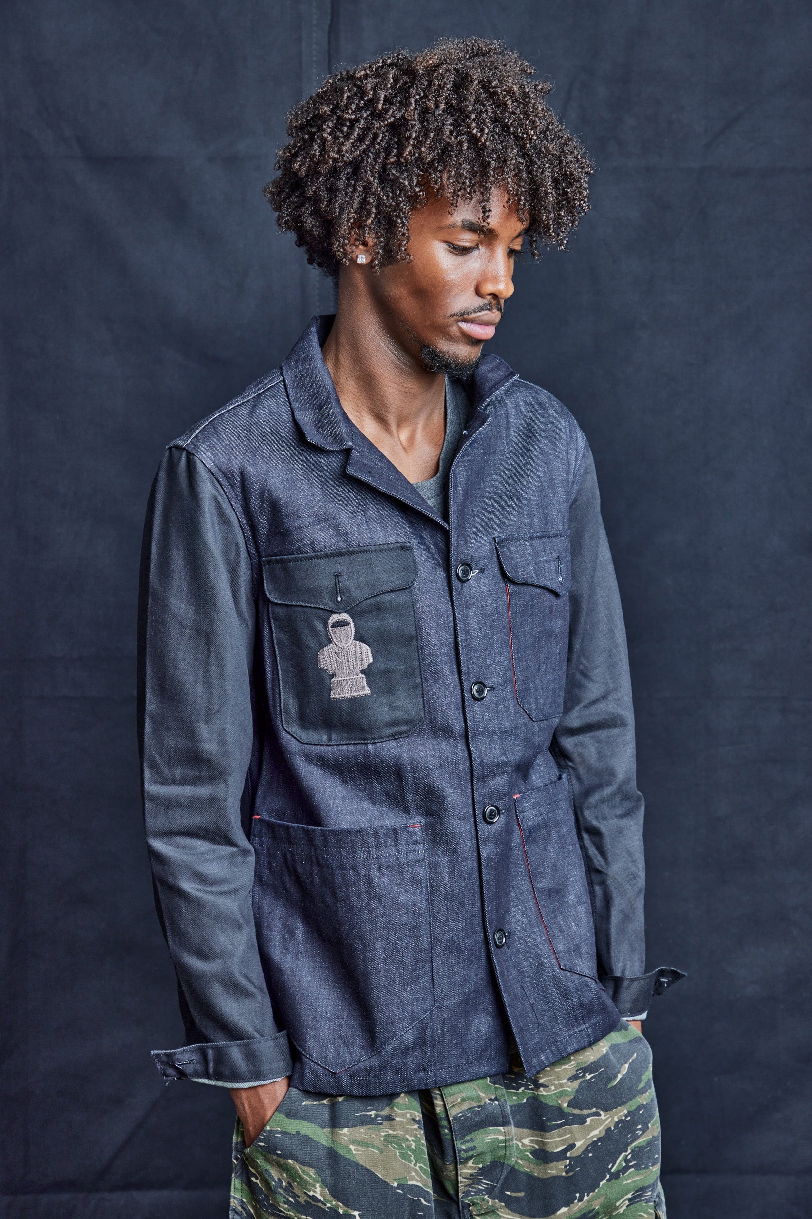 Immortal Bust Denim Chore Jacket