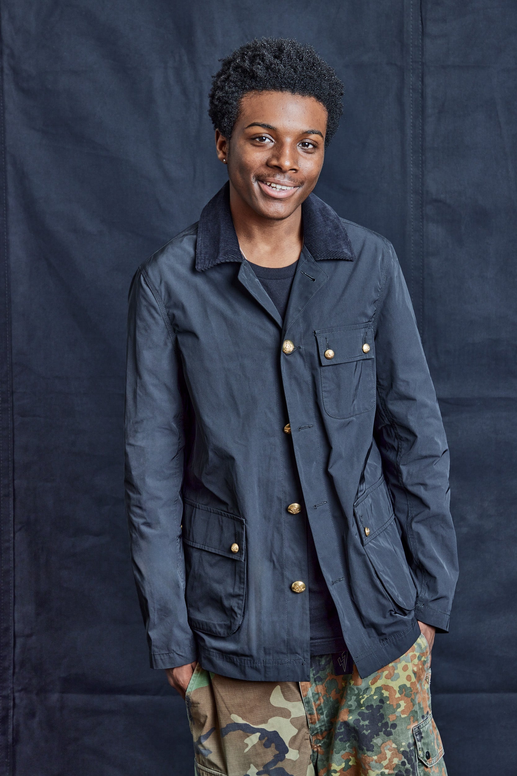 Original Vintage Sporting Jacket in Black