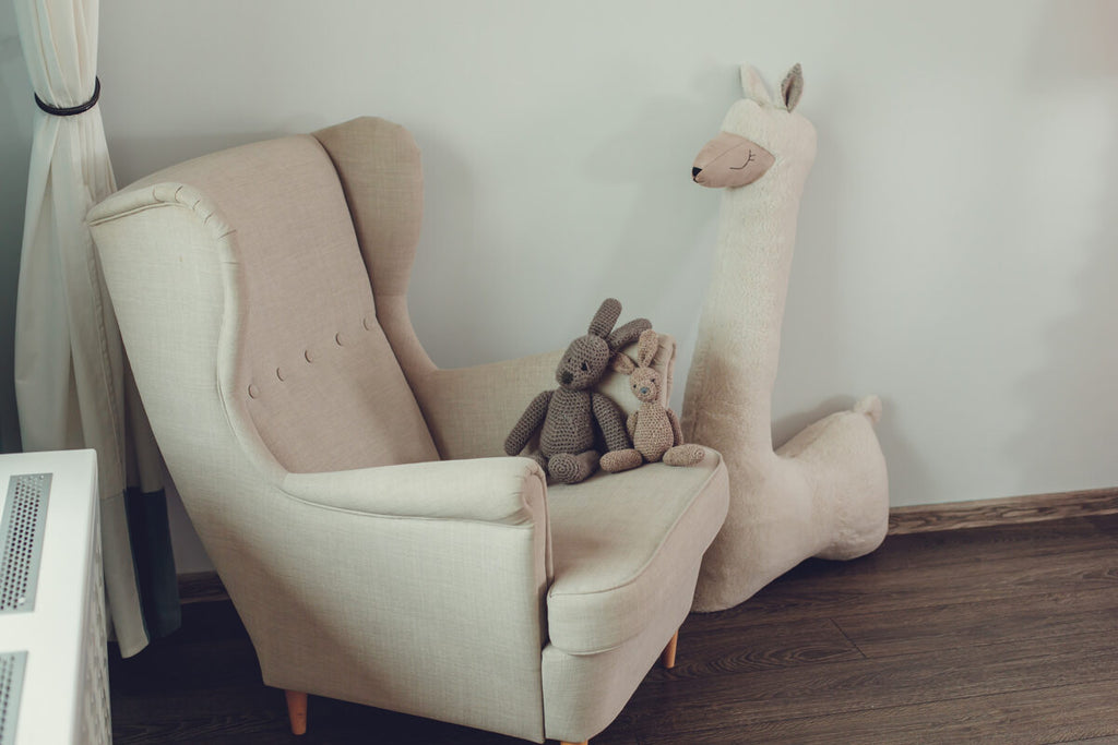 Giant Handmade Alpaca Toy – Soft, Playful & Chic Decor by Kai aš mažas buvau at www.brixbailey.com