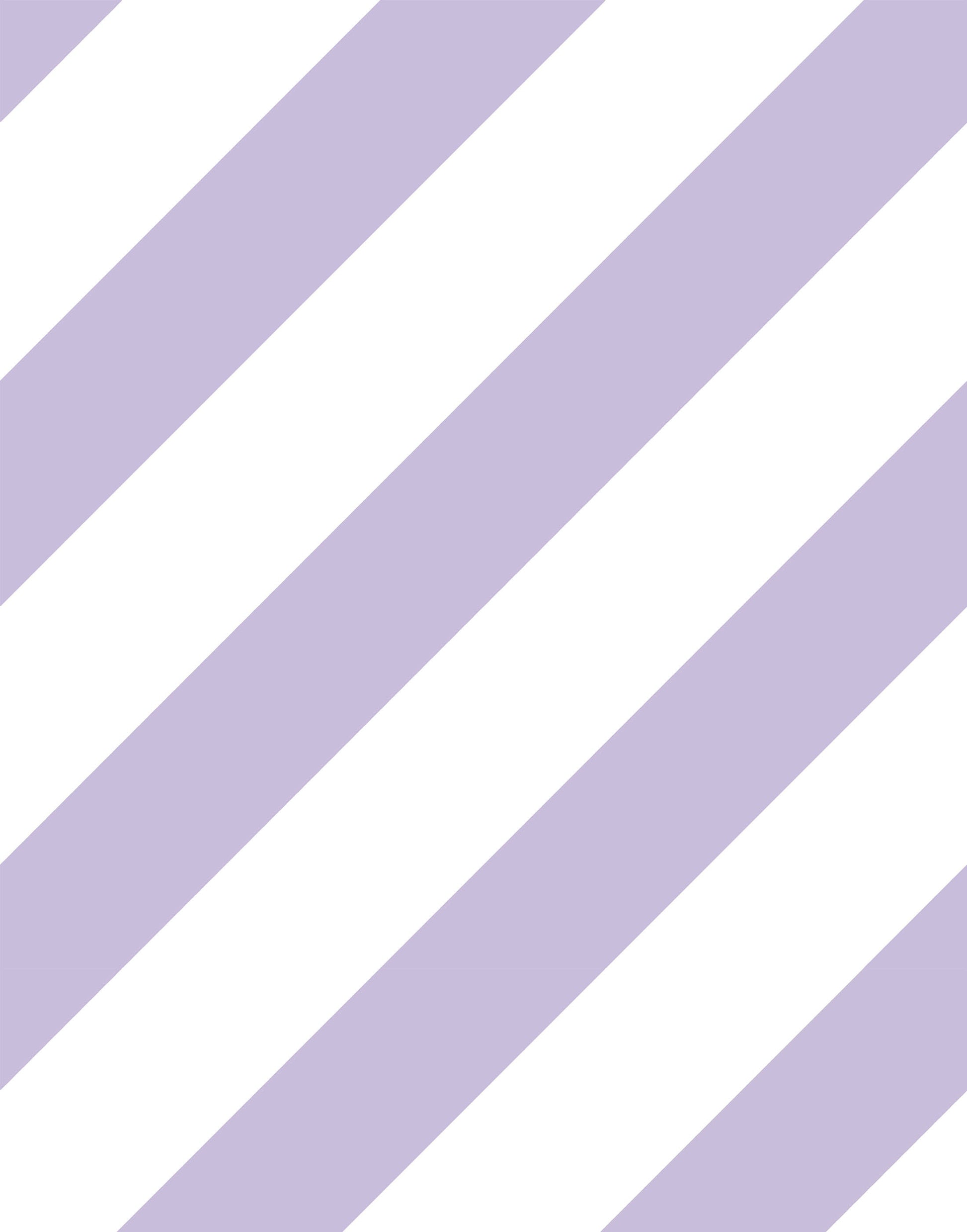 Sundae Pastel Striped Wallpaper