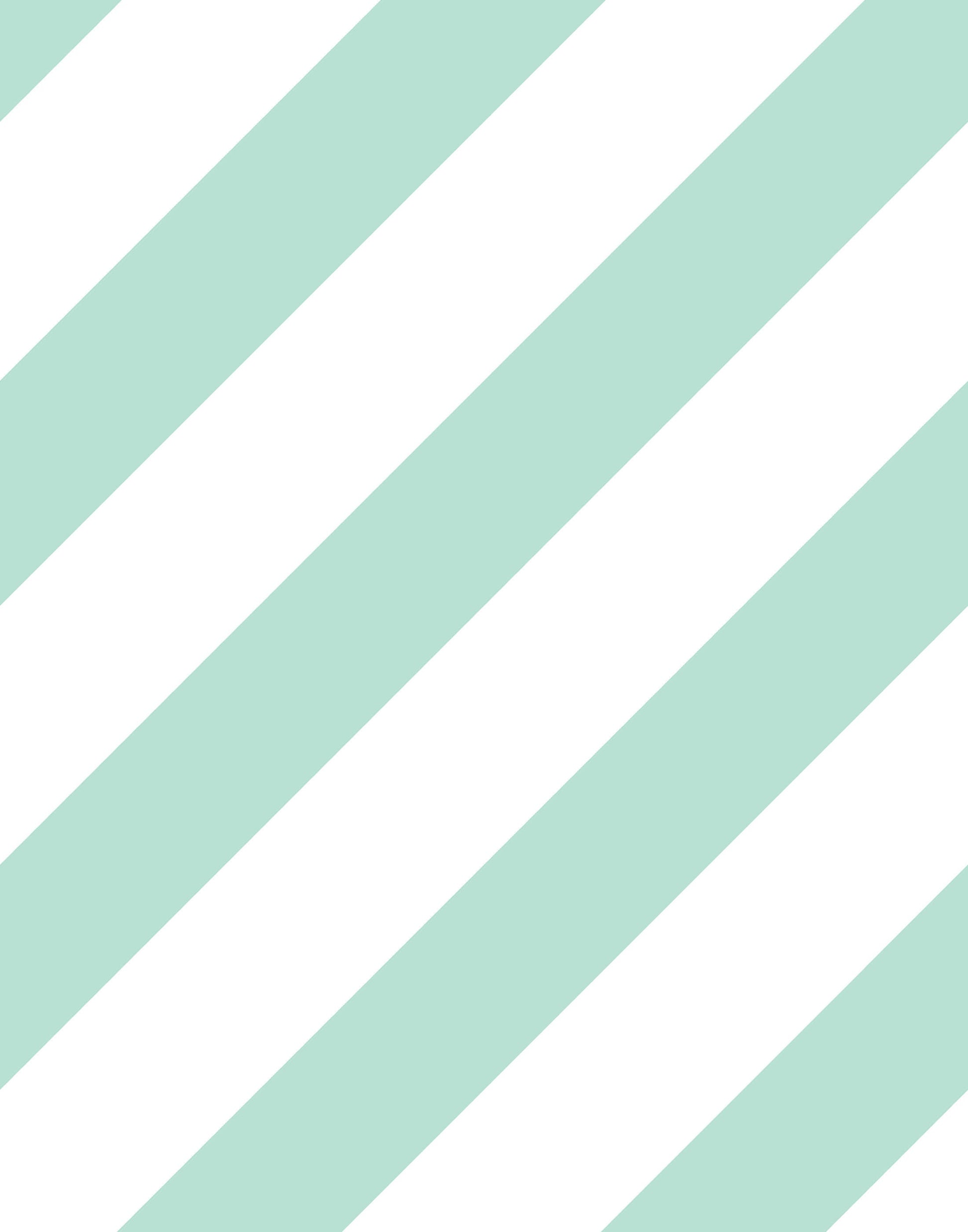 Sundae Pastel Striped Wallpaper