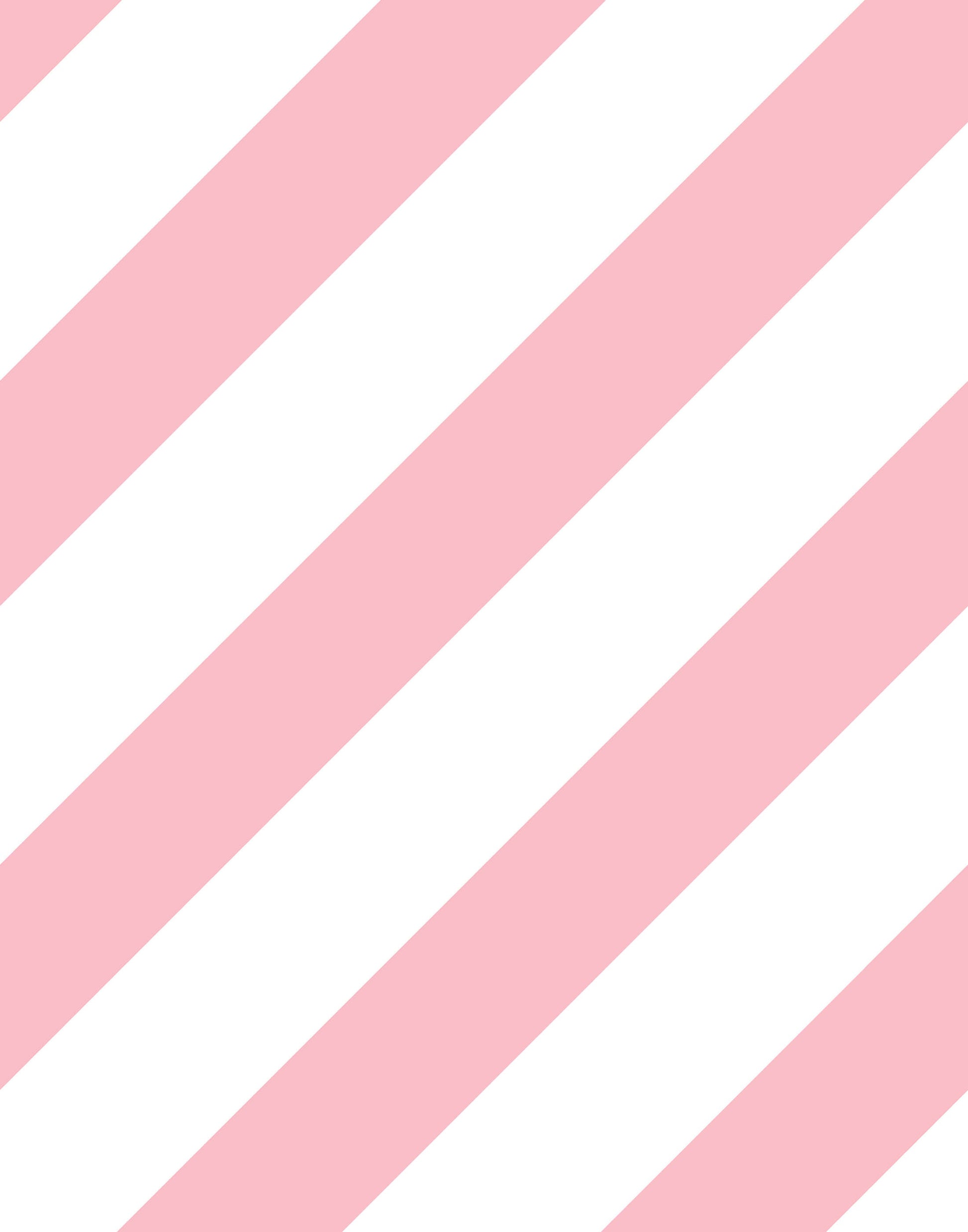 Sundae Pastel Striped Wallpaper