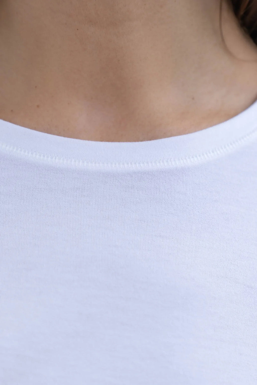 Supima Cotton Crew Neck T Shirt for Women