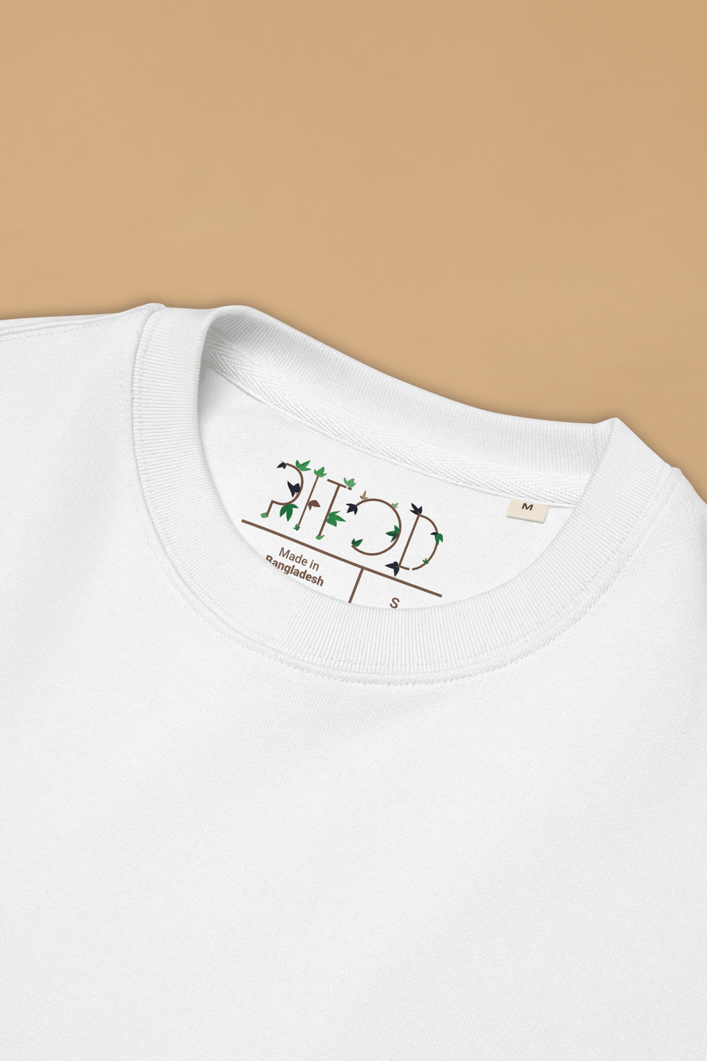 Water Lily Sweatshirt in White