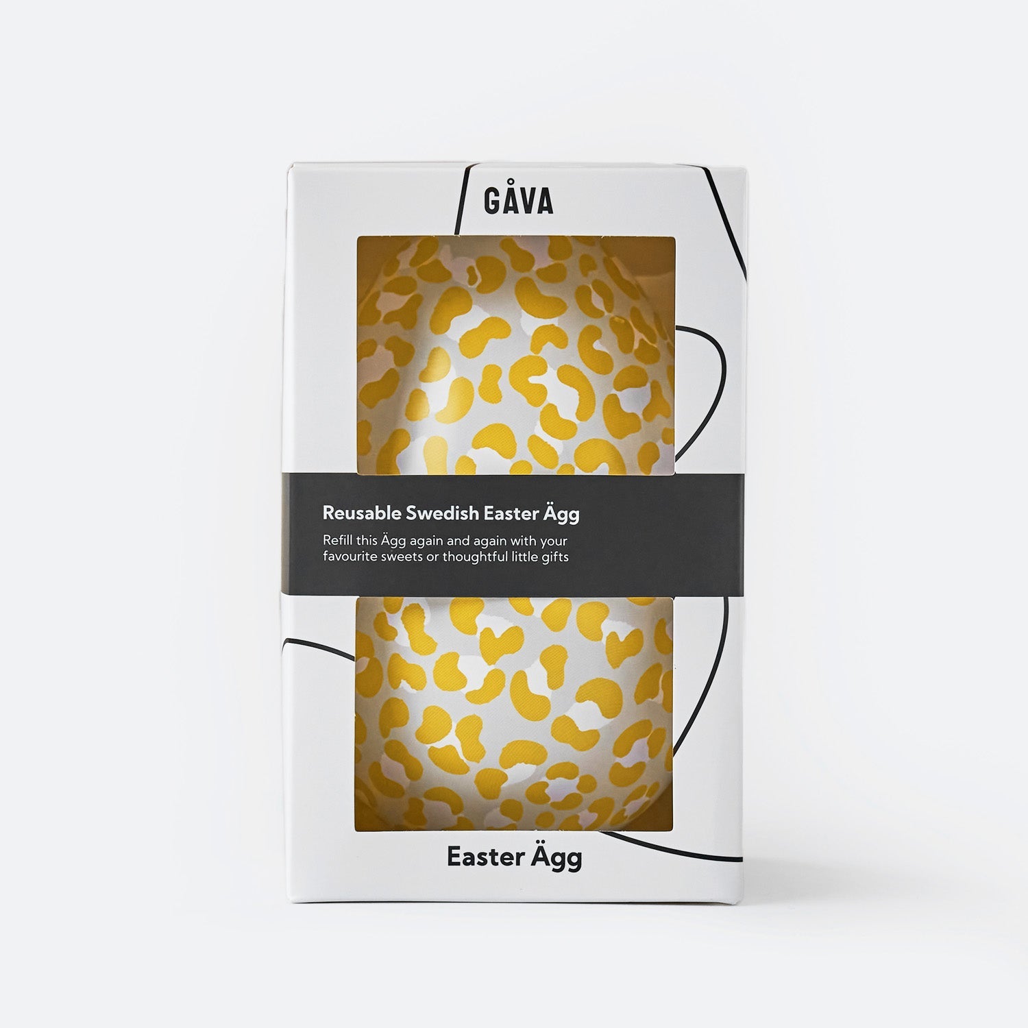 Leo Beige Spotted Easter Egg