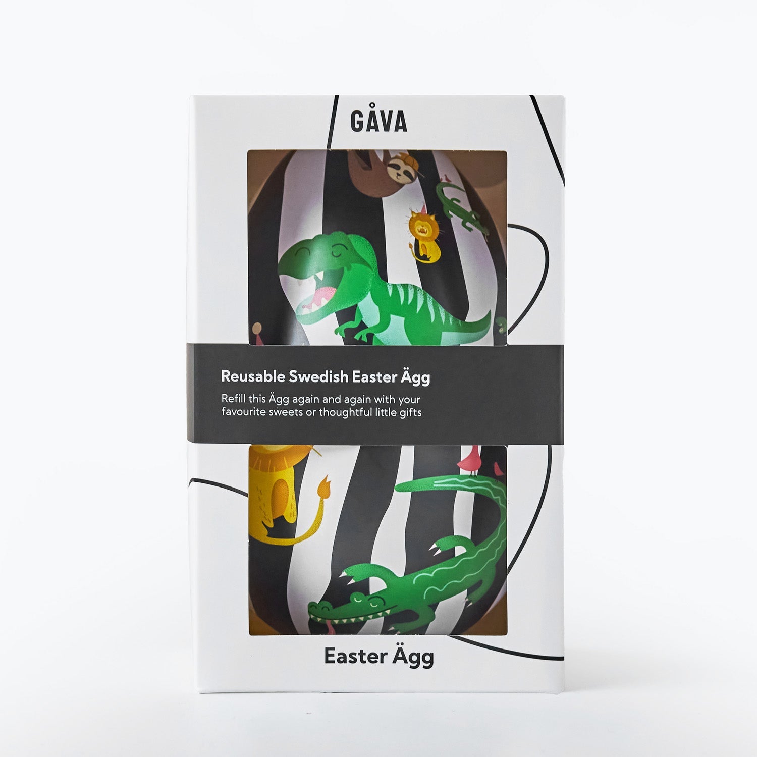 Zorro Brave and Kind Reusable Easter Egg