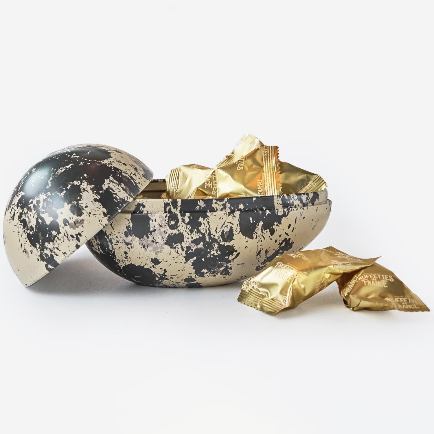 Quail Inspired Easter Egg Tin Reusable Swedish Paskägg