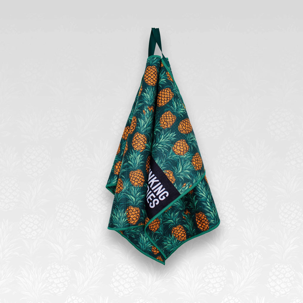 Pineapple Microfibre Golf Towel