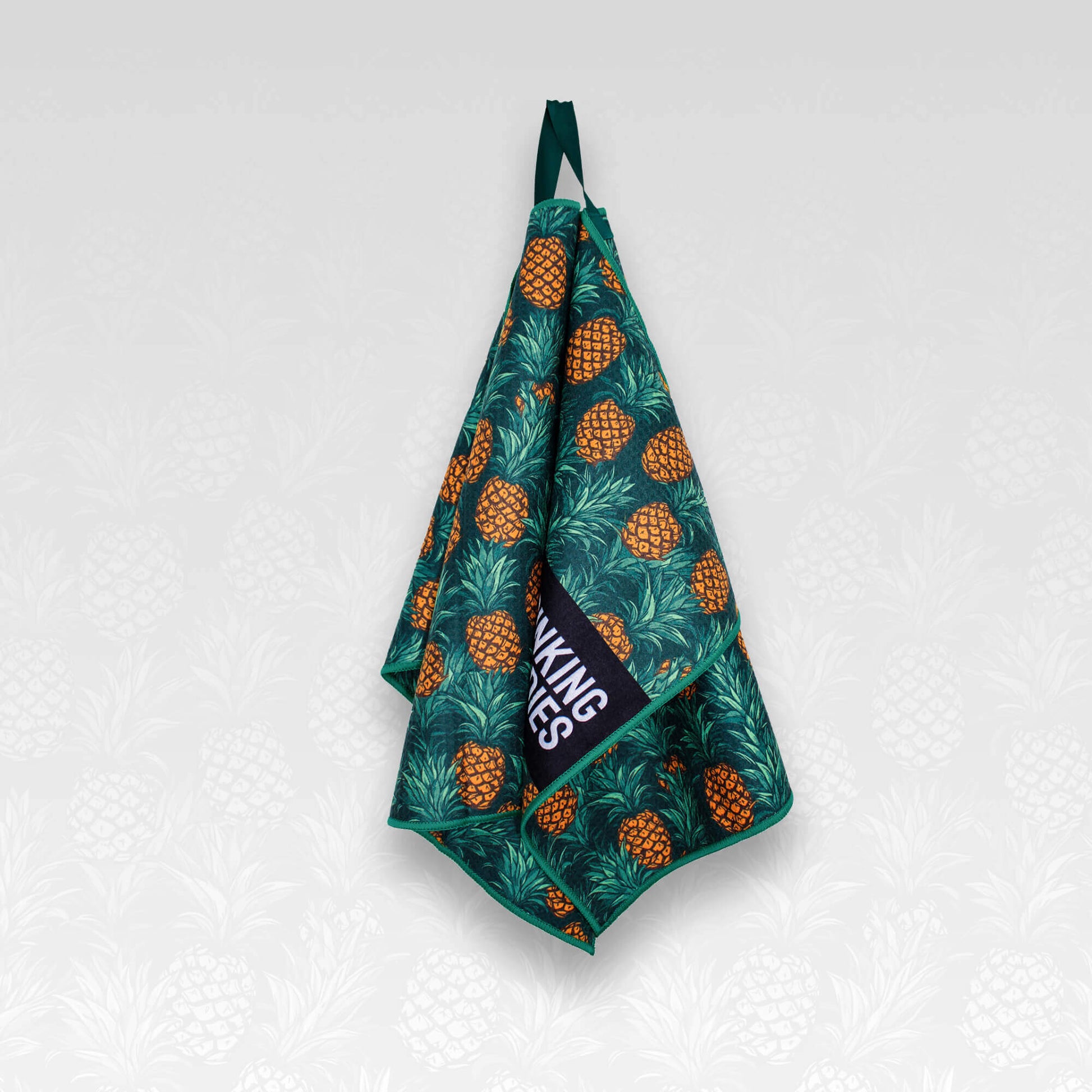 Pineapple Microfibre Golf Towel