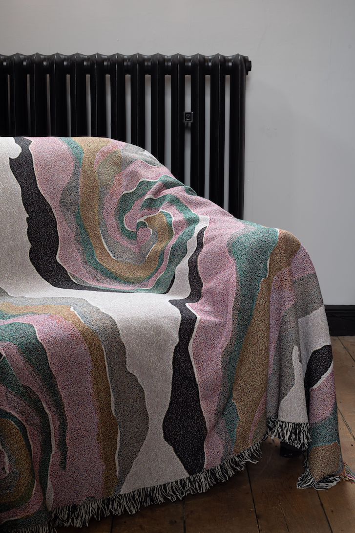 Swirls Woven Blanket