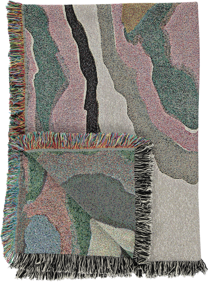 Swirls Woven Blanket