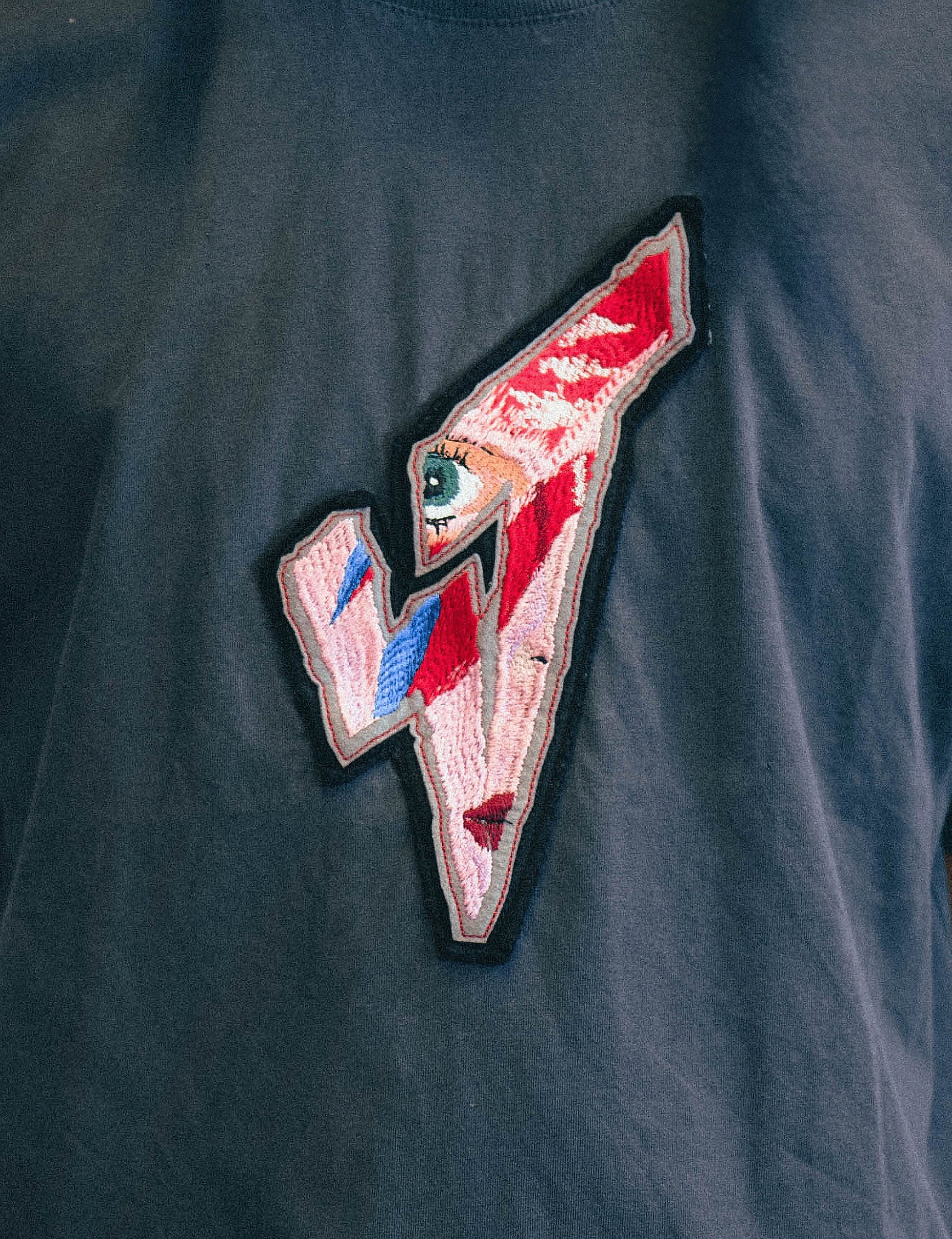 Aladdin Sane T-Shirt in Blue Grey
