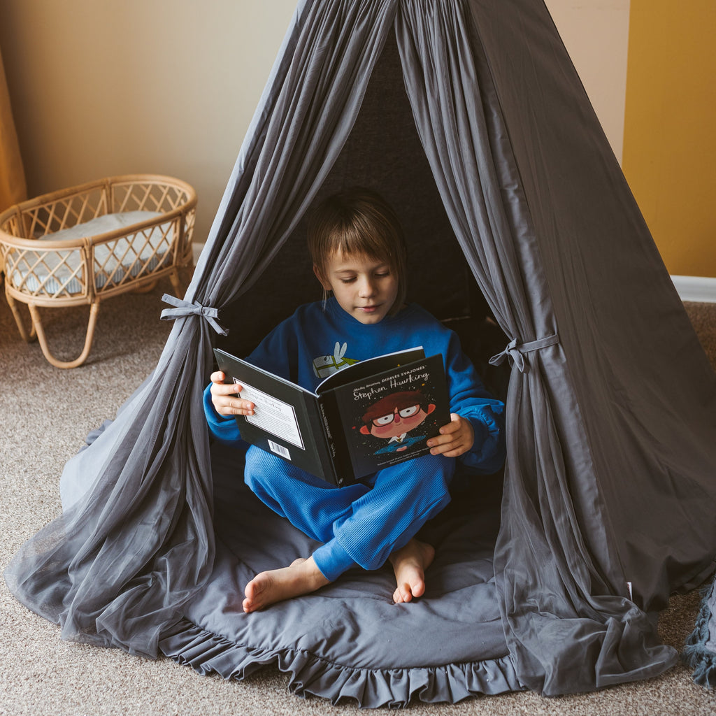 Fairy Kids Play Tent in Grey
