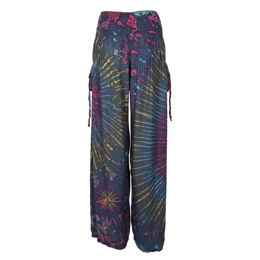 Tie Dye Cargo Trousers