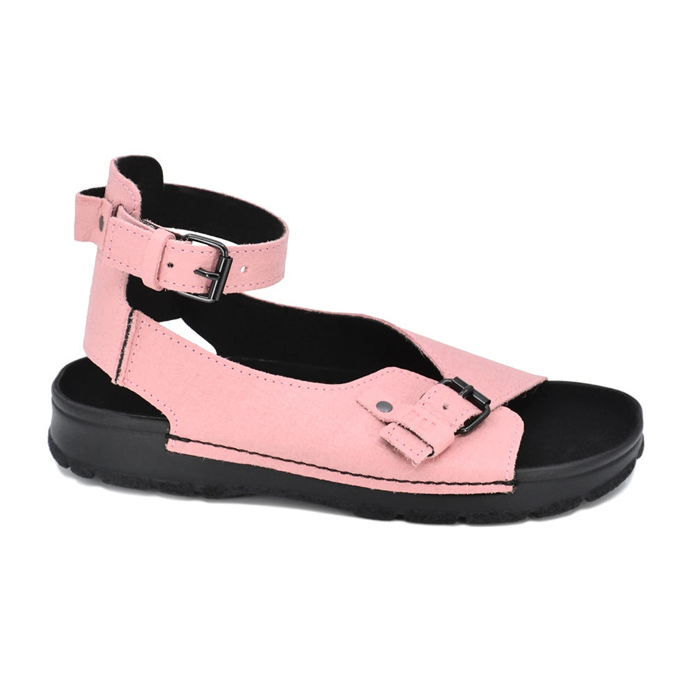 Vegan Piñatex Sandals by TOKU - Sustainable & Stylish Footwear Inspired by Ancient Greece by Omaking at www.brixbailey.com
