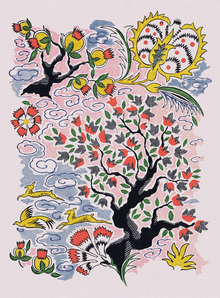 Tree of Life Woven Blanket