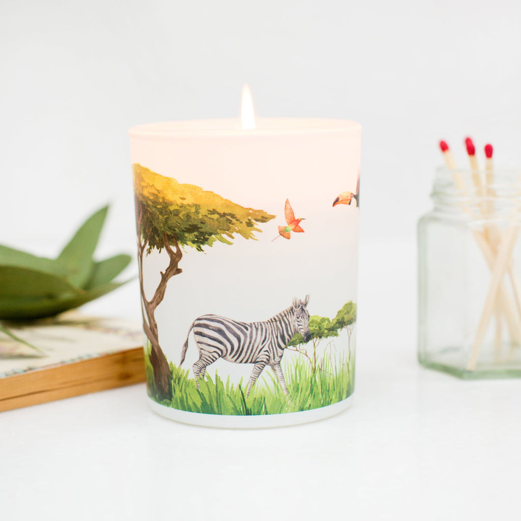 Uplifting Grassland Vegan Scented Candle
