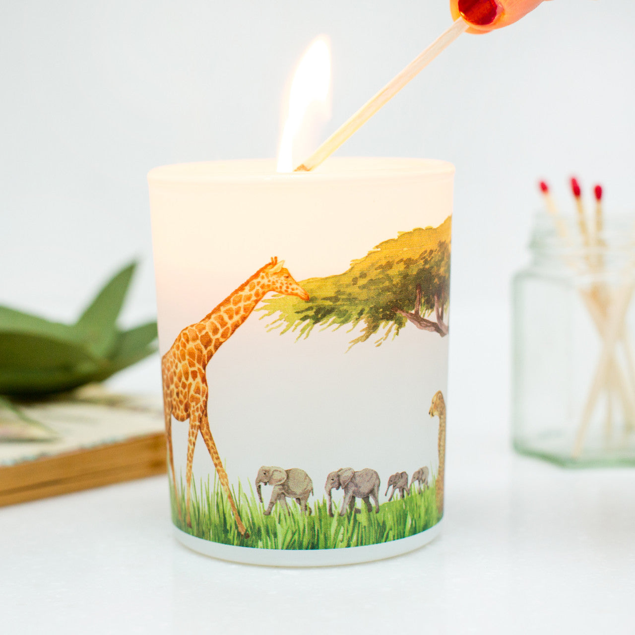 Uplifting Grassland Vegan Scented Candle