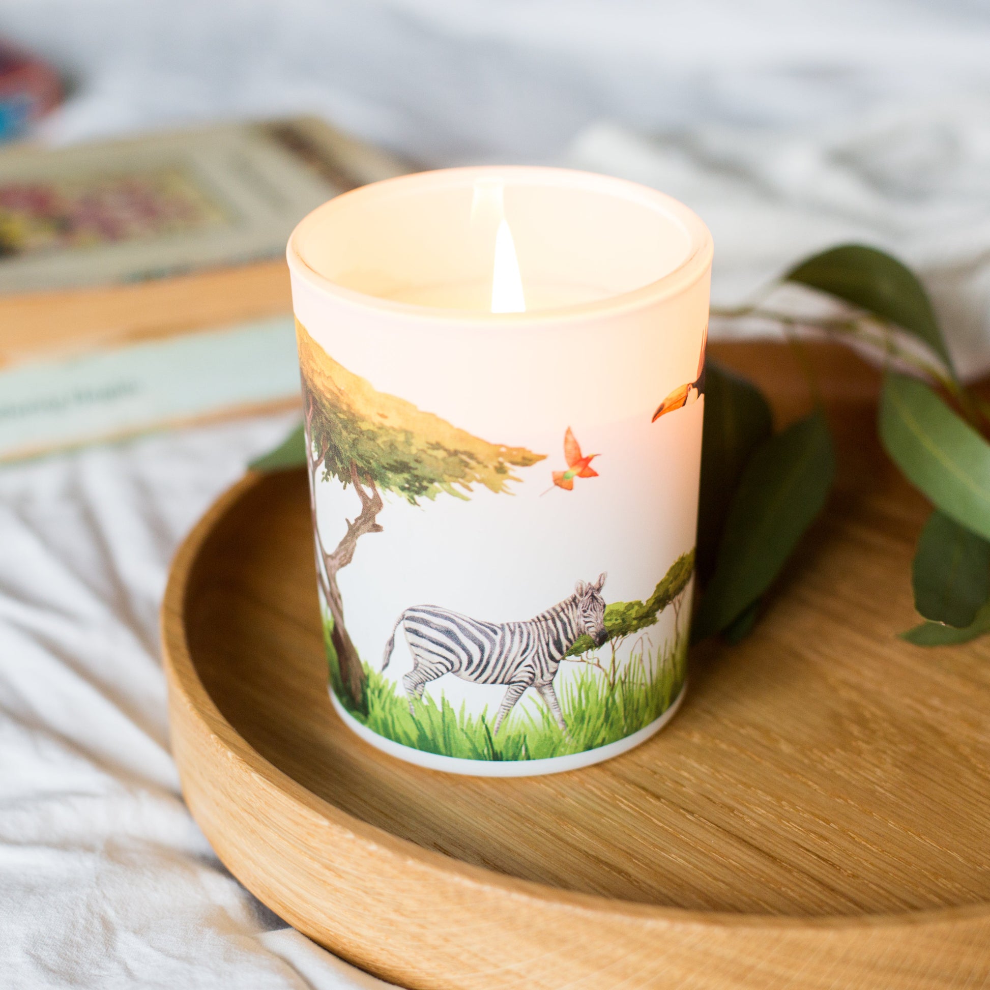 Uplifting Grassland Vegan Scented Candle