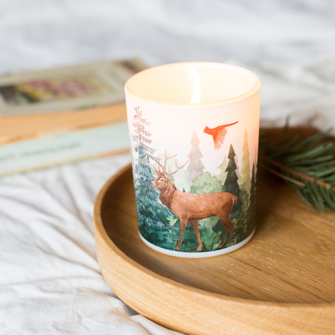 Vegan Scented Candle Purifying Forest