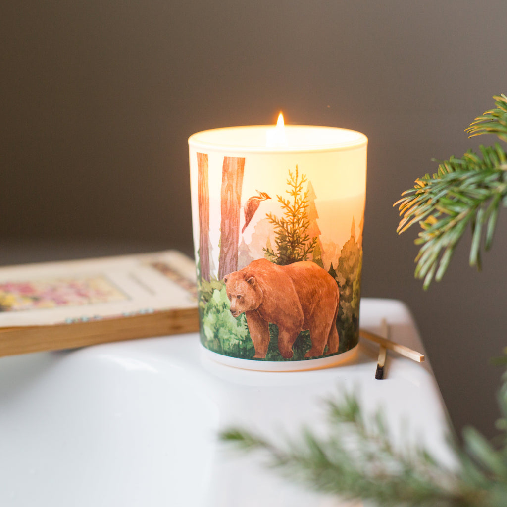 Vegan Scented Candle Purifying Forest