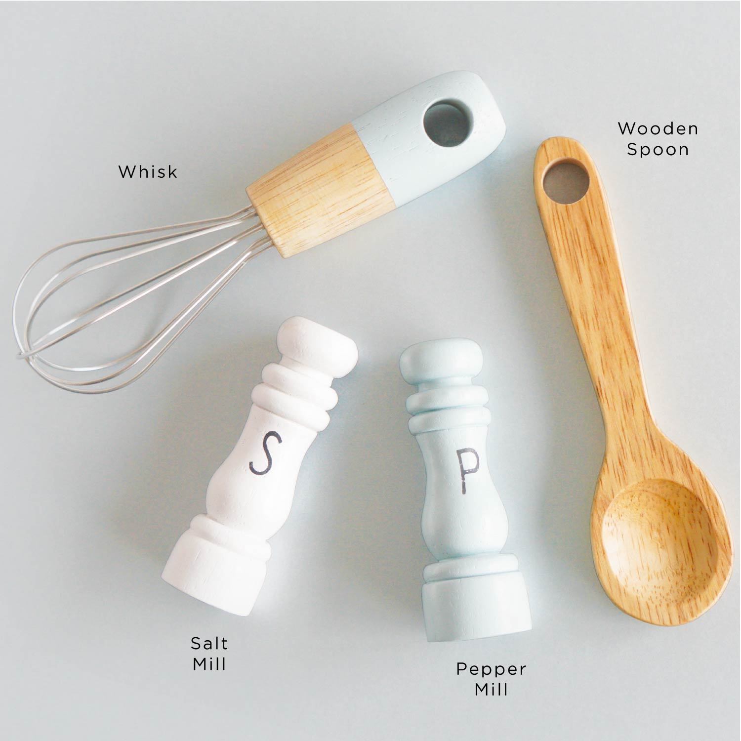 Wooden Play Kitchen in Royal Blue