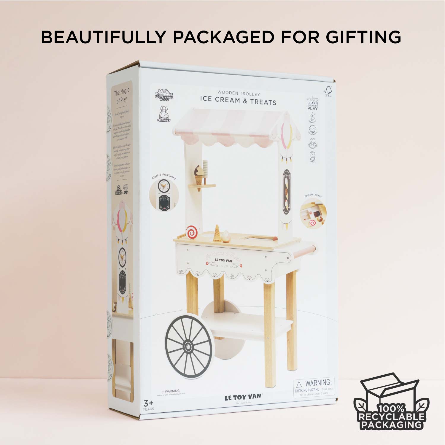 Ice Cream Trolley Market Stall