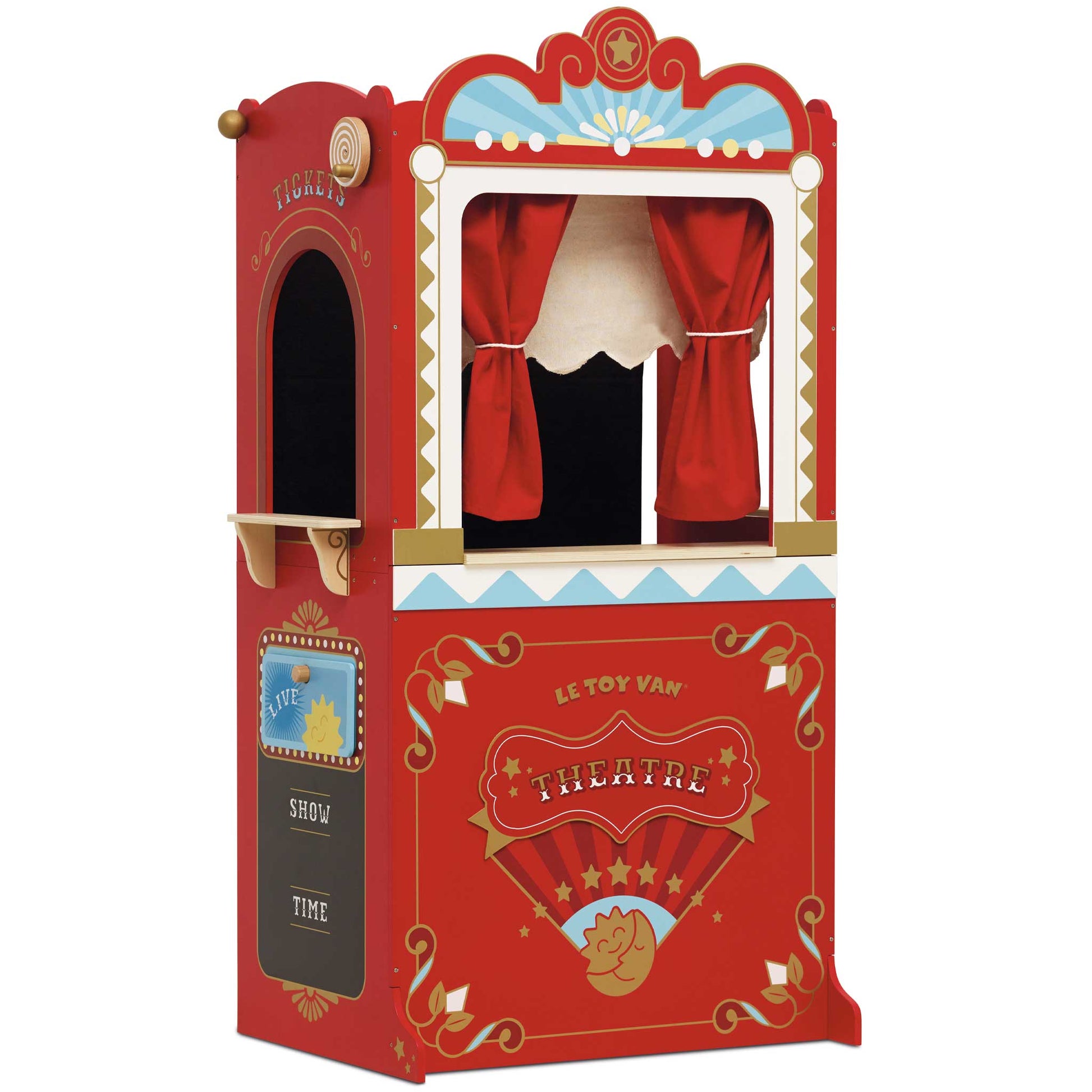 Retro Wooden Puppet Theatre