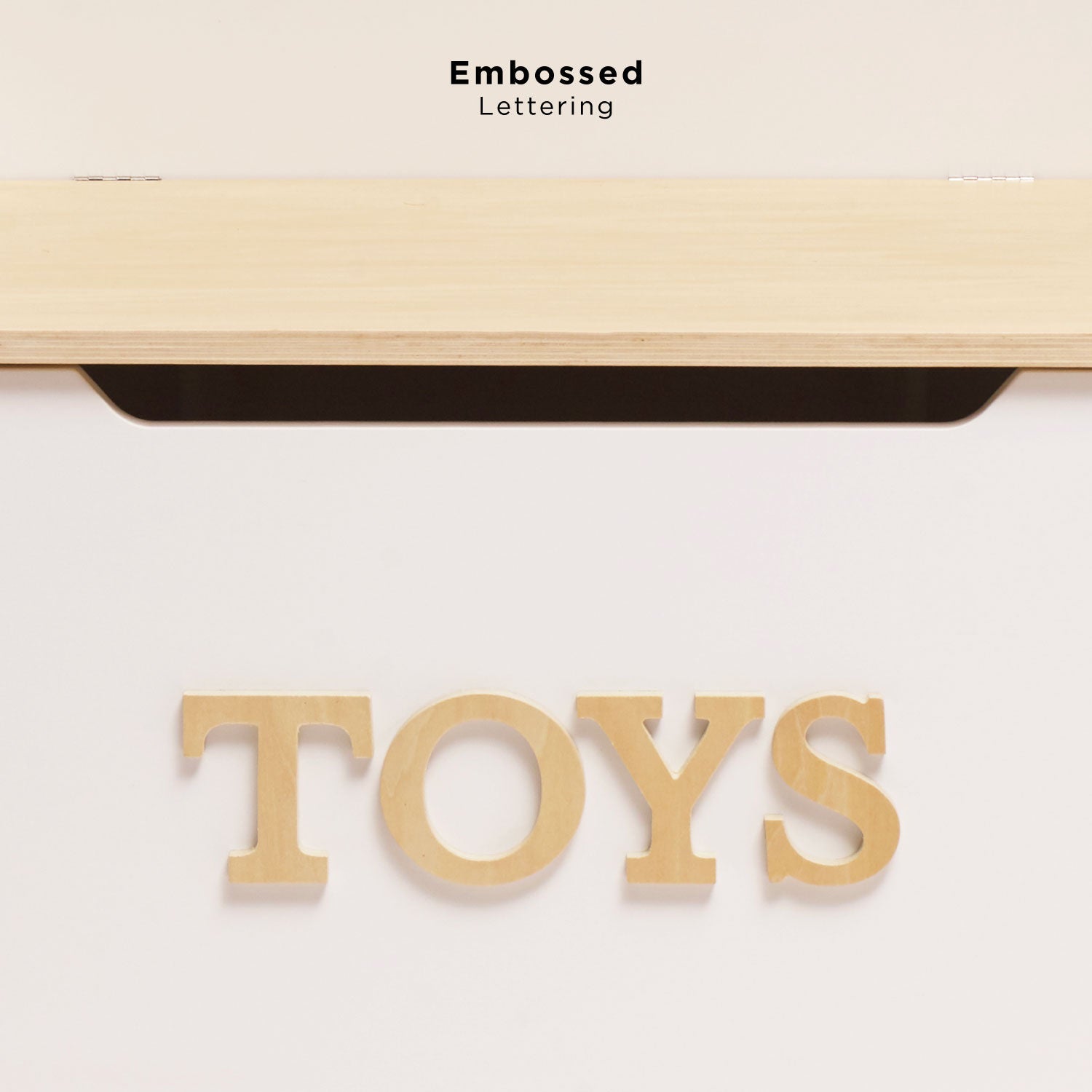 Classic Wooden Toy Chest with Soft Close Lid