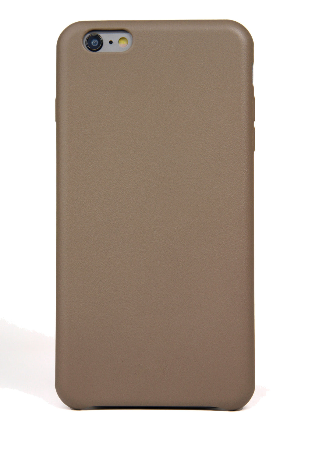 Taupe Leather iPhone 6 Plus Case