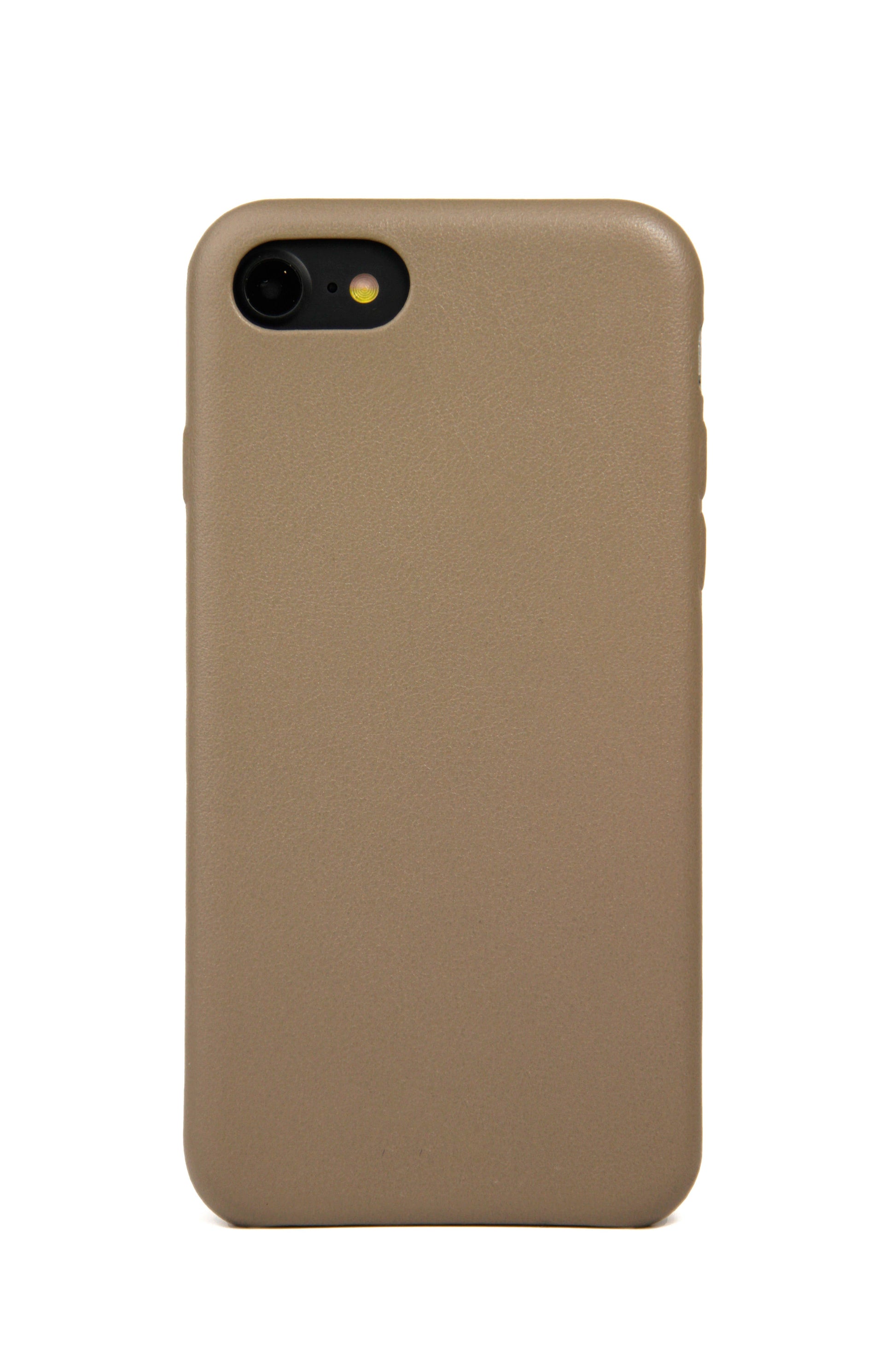 Taupe Leather iPhone 7 and 8 Case