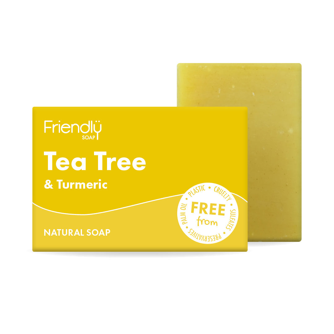 Tea Tree and Turmeric Natural Soap Bar