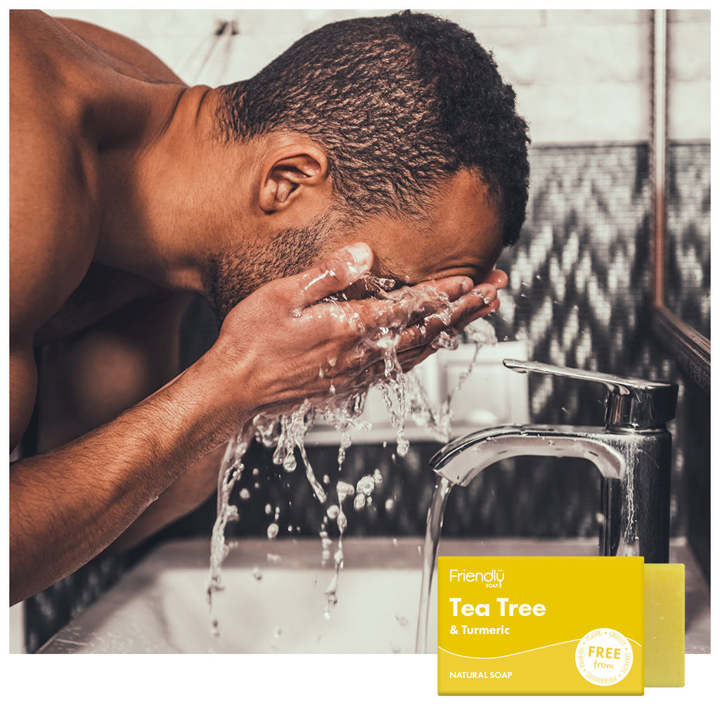 Tea Tree and Turmeric Natural Soap Bar