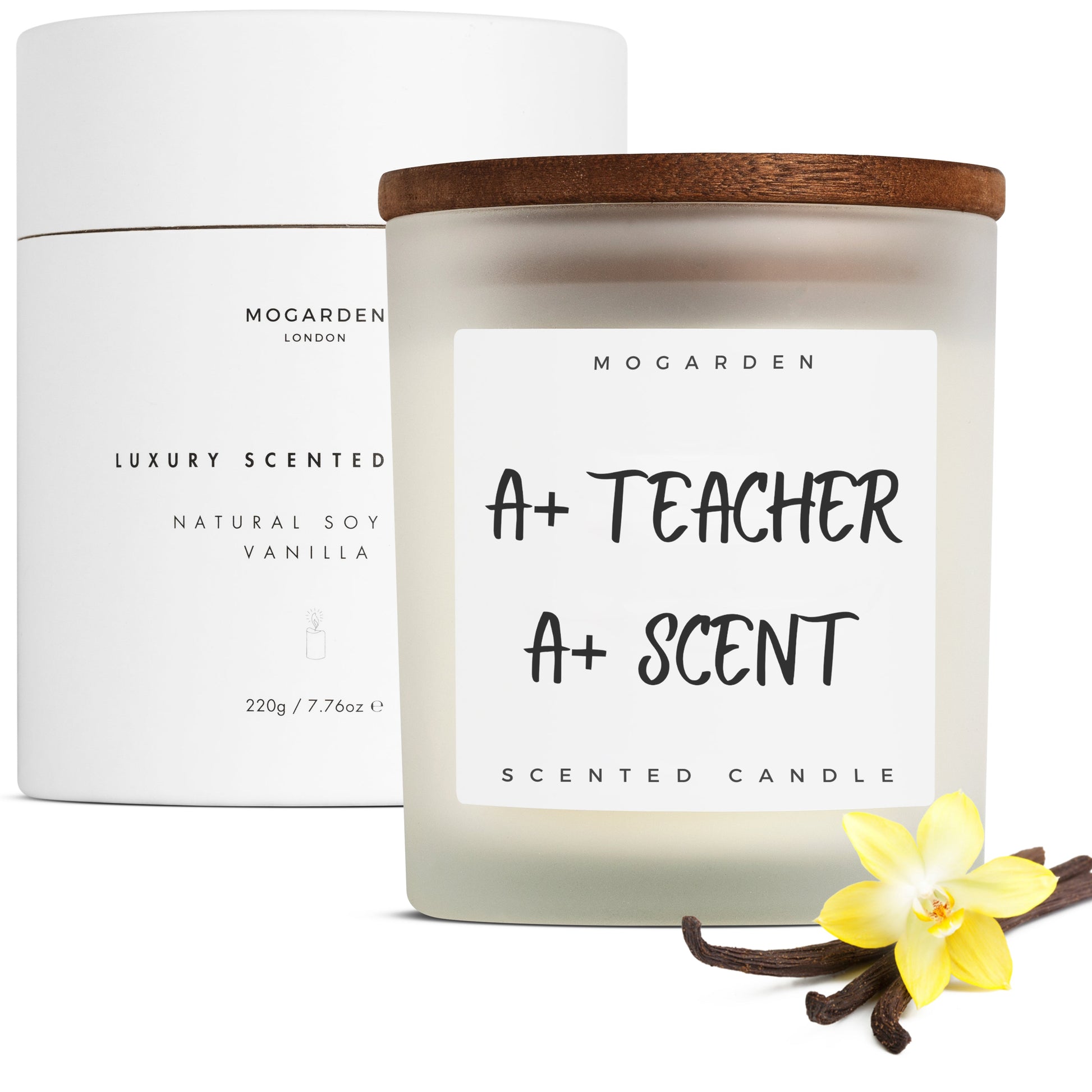 Luxury Vanilla Soy Candle Gift for Teachers